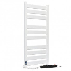 Электрический полотенцесушитель Laris ЗЕБРА ГЕФЕСТ ПРЕМИУМ ЧК10 500Х1200 Э (подключение слева) белый 75201079