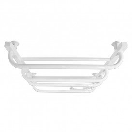 Электрический полотенцесушитель Laris ЗЕБРА КОМФОРТ ЧК6 500Х600 Э (подключение справа) белый 77700093