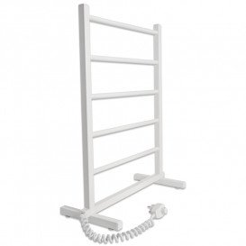 Електричний полотенцесушитель Laris ЗЕБРА Феліче ЧК6 500х700 Е (підключення універсальне) білий 77700077