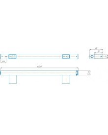 Электрический полотенцесушитель Mario Аккордо-I 30х630/85 нержавеющая сталь хром 4820258986606