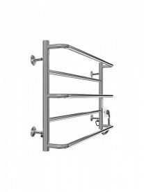Електричний полотенцесушитель MARIO Люкс Сіті-I 500х830/150 TR K полірована сталь 4820111356713