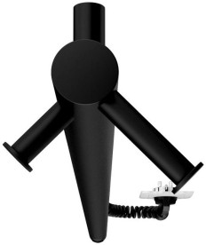 Електрична рушникосушарка Mario Рей-І 1100x30/130 TR чорний мат 4820258982929