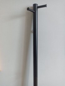 Електрична рушникосушарка Mario Рей-І 1100x30/130 TR чорний мат 4820258982929