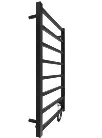 Электрический полотенцесушитель Mario Токио-I 800x500/80 TR черный мат 4820111357338