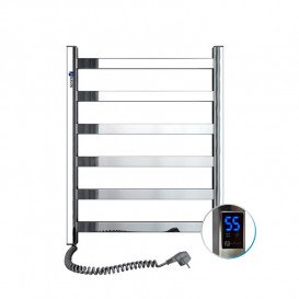 Электрический полотенцесушитель NAVIN Авангард 480х600 Sensor подключение слева хром 10-028153-4860