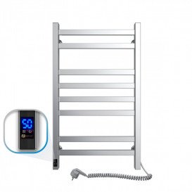 Электрический полотенцесушитель NAVIN Авангард 480х800 Sensor подключение справа матовый сатин 10-328053-4880
