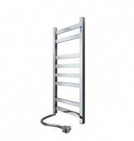 Электрический полотенцесушитель Navin Авангард левый 360х800 digital таймер нержавеющая сталь 10-028152-3680