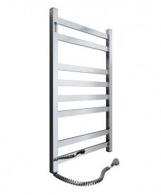 Электрический полотенцесушитель Navin Авангард левый 480х800 нержавеющая сталь 10-028150-4880