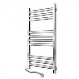 Электрический полотенцесушитель NAVIN Ellipse 500х1000 Sensor подключение слева хром 10-045153-5010
