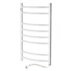 Электрический полотенцесушитель Navin Камелия правый 360х800 углеродистая сталь белый 12-007030-3680