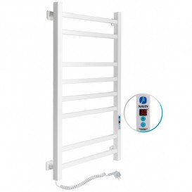 Электрический полотенцесушитель Navin Loft 500х800 Digital левый окрашенная сталь белый 12-143152-5080