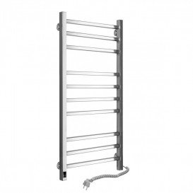 Электрический полотенцесушитель NAVIN Loft 500х1000 Sensor подключение справа таймер хром 10-043053-5010