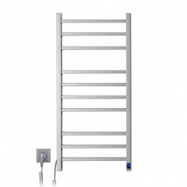 Электрический полотенцесушитель NAVIN Loft 500х1000 Sensor подключение слева таймер хром 10-043153-5010