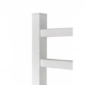 Електрична сушка для рушників NAVIN Loft 500х1200 Sensor підключення праворуч таймер білий оксамит 12-143053-5012