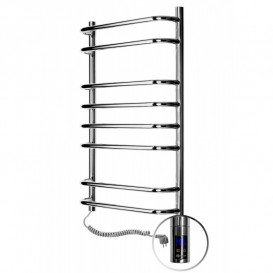 Электрический полотенцесушитель Navin Симфония 480х800 левый сенсор с таймером нержавеющая сталь хром 10-009133-4880