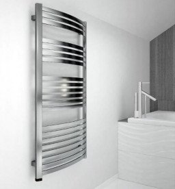 Електричний сушка для рушників Terma Dexter One 86x50 см праве підключення E8 хром WWDEN086050KCROE8P