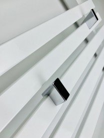 Электрический полотенцесушитель Terma Quadrus Slim 45х87 см белый матовый WLQUS087045/9016/ONE