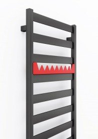 Электрический полотенцесушитель Terma Vivo 50х91 см чёрный матовый WLVOV091050/9005/SPL