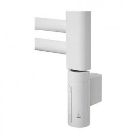 Электрический полотенцесушитель Zehnder Kazeane 126,6х50 см с тэном HOTS белый RB-130-050-9016-HOTS