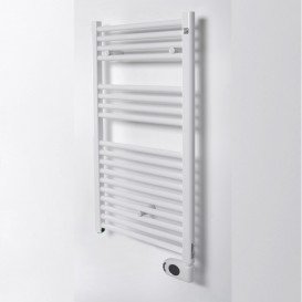 Электрический полотенцесушитель Zehnder Aura 500W с программируемым тэном белый PBEZ-090-50-MQ-HID