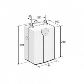 Электрический проточный водонагреватель Bosch TR1000 6 T белый 7736504718