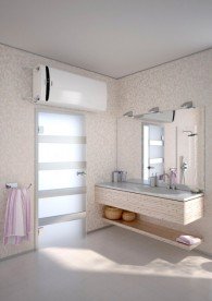 Електричний водонагрівач Tesy BelliSlimo 40 л білий GCR 502722 E31 EC