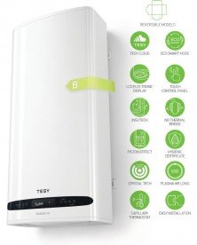 Електричний водонагрівач Tesy BelliSlimo 80 л білий GCR 1002722 E31 EC