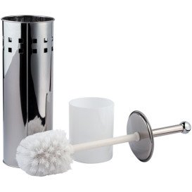 Ершик для унитаза Kroner KRM Rizze-ACC321-1 напольный хром CV022909