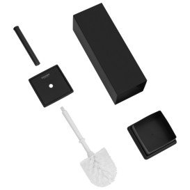 Йоршик для унітазу Kroner KRP Graz-SCH017 чорний підлоговий CV035547