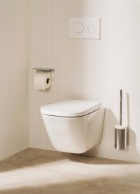 Ершик для унитаза Roca Hotels подвесной металл хром A817587C00