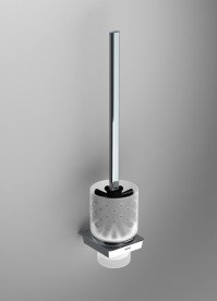 Ершик для унитаза Sonia S6 настенный хром/белый 161041
