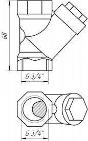  	Фильтр грубой очистки Arco 3/4