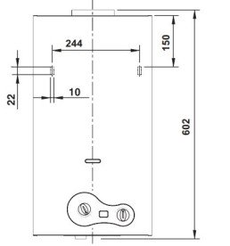 Газовая колонка Atlantic by Innovita NTR 11 iD 800218