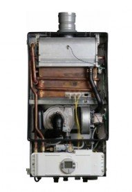 Газовая проточная колонка Bosch Therm 4000 S WTD 15 AM E электророзжиг от батареек турбированная (бездымоходная) 7736502893