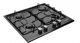 Газовая варочная поверхность Vestel эмалированная сталь черный AOB-6024