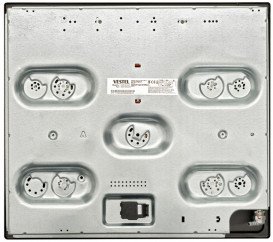 Газовая варочная поверхность Vestel эмалированная сталь черный AOB-6024C