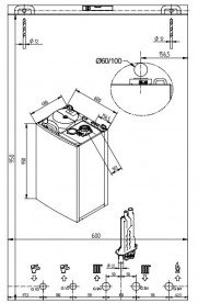 Газовый котел Baxi Nuvola Duo-tec+ 16 GA двухконтурный конденсационный 7105982