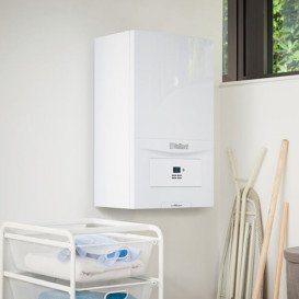 Газовый котел Vaillant ecoTEC pure VUW 286/7-2 конденсационный двухконтурный белый 0010023033