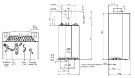 Газовый котел Wolf FGB-35 одноконтурный конденсационный 8614 806