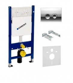 Унітаз підвісний Villeroy & Boch Omnia Architectura 5685H101 + 9M58S101 + Комплект 3 в 1 Geberit Duofix 458.121.21.1