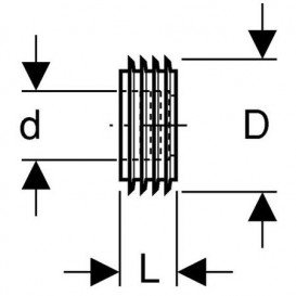 Geberit Гумова манжета для вхідного отвору унітазу 119.675.00.1