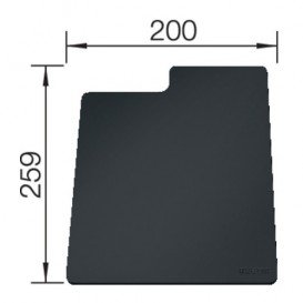 Гнучка обробна дошка Blanco SITYPad пластик лава 235900