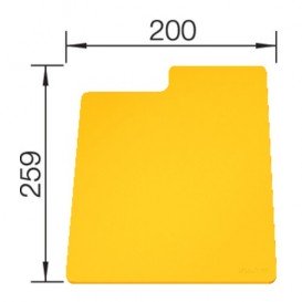 Гибкая разделочная доска Blanco SITYPad пластик лимон 236718