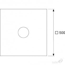 Гідроізоляційна манжета з EPDM Tece TECEdrainpoint S сірий 3690006