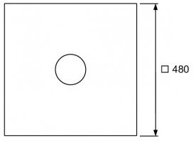 Гідроізоляційна манжета Seal System для душового трапа TECE TECEdrainpoint S 3690004