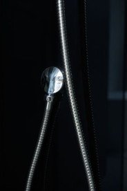Гідромасажний бокс Diamond Premium 90х90 см сіре скло/профіль чорний DP-158