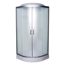Гідромасажний бокс Vivia 62 RC W 100х100 профіль сатин/матове скло А0046448