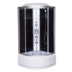 Гидромассажный бокс Vivia 95 RC 90х90 профиль сатин/тонированное стекло А0027250