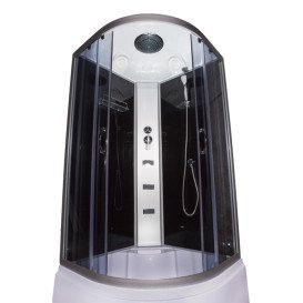 Гидромассажный бокс Vivia 95 RC 90х90 профиль сатин/тонированное стекло А0027250