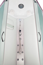 Гідромасажний бокс Vivia Eco W 95 CH 90х90 профіль сатин/тоноване скло А0025260